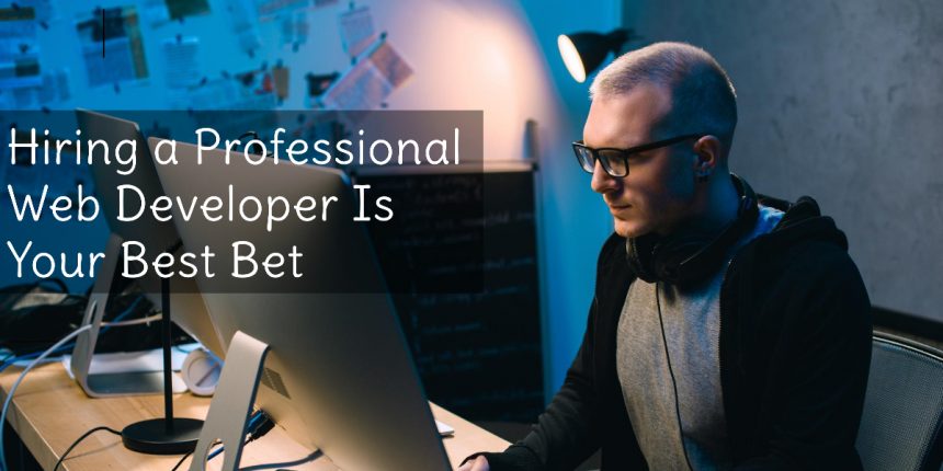 Hiring a Professional Web Developer Is Your Best Bet Hiring a Professional Web Developer Is Your Best Bet